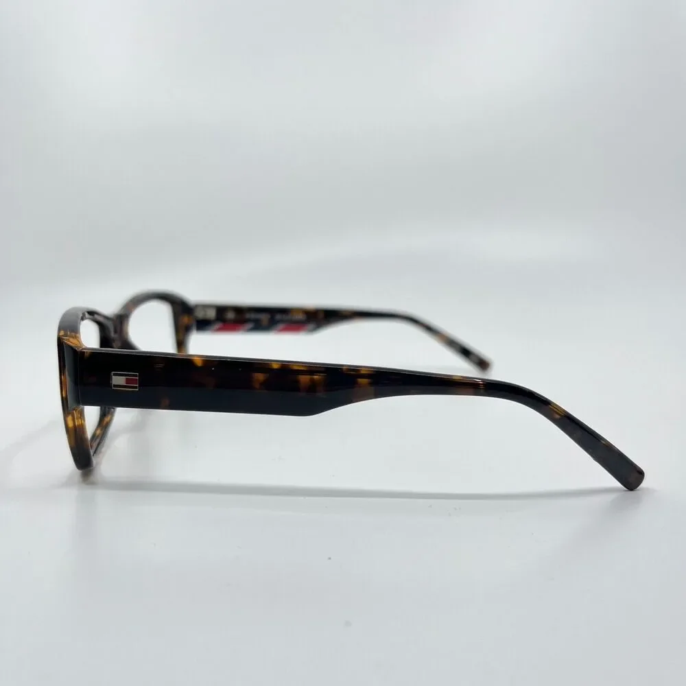 TOMMY HILFIGER TH7240P TO-1 Havana Womens Square Eyeglasses 56-16-130 H6497‎